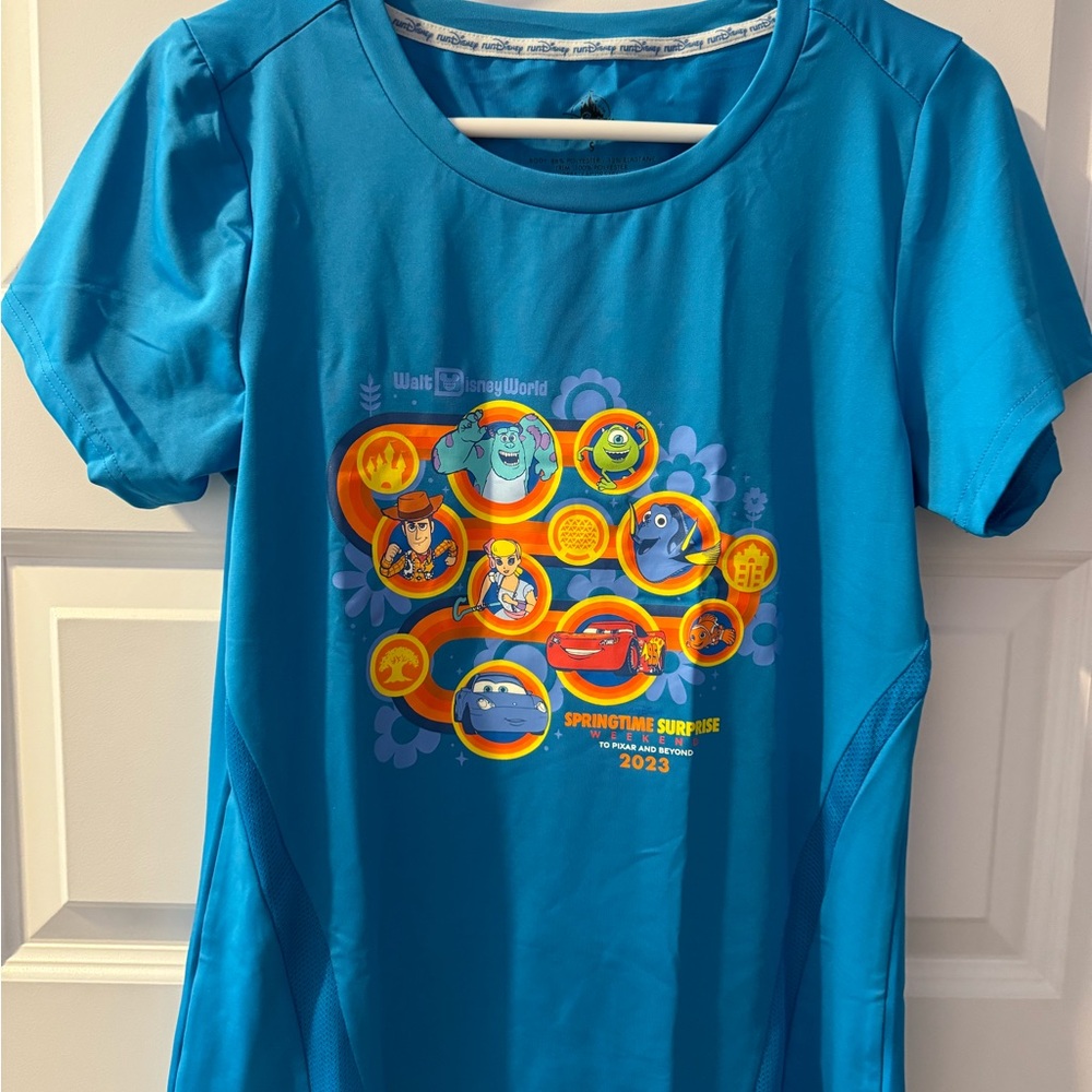 RunDisney Springtime Surprise Weekend To Pixar And Beyond Short Sleeve Shirt